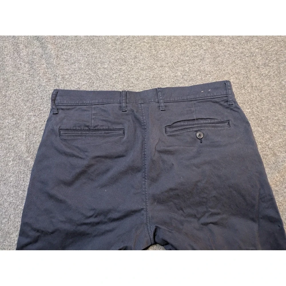 J. Crew Mens 31x32 Chino Pants Navy Blue 484 Slim Fit Stretch Cotton Trousers